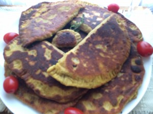 Вегетарианские чебуреки
